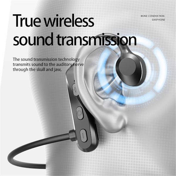 Langattomat Bluetooth-kuulokkeet Luun johtamisen kuulokkeet Bluetooth 5.0 Langattomat nappikuulokkeet Urheilu Maksimi mukavuus