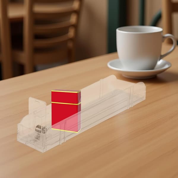 5 stk. automatisk cigaretdisplaystativ Røgskubber Organizer