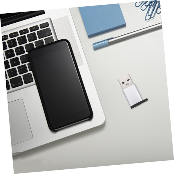 Usb-c til Usb Adapter Sæt med 5 Kompatibel Laptop Oplader Bil Power Bank