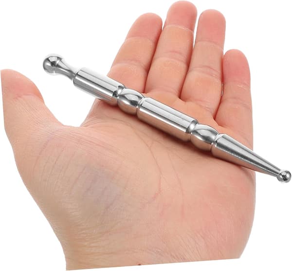 Triggerpunkt Massagestav i Rustfrit Stål til Helkropsbrug Multifunktionel Akupunktur Massager