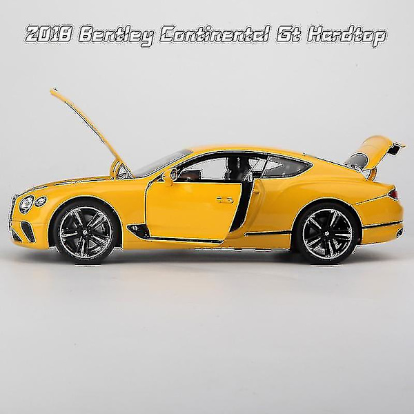 Norev 1/18 mittakaavan malliautot valumuovista, 2018 Bentley Continental Black
