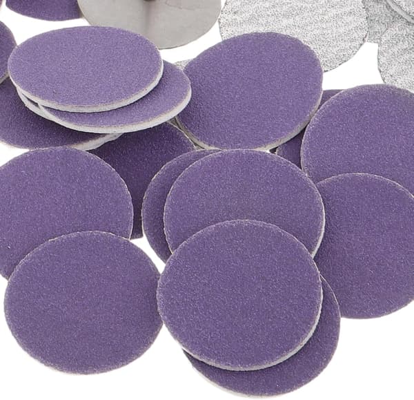 60 stk. neglebor slipeskiver med metallbit utskiftbare fotslipeputer