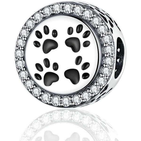 Paw Charm 925 Silver Dog Charm Dyre Charm Pet Charm For Lmell Charm