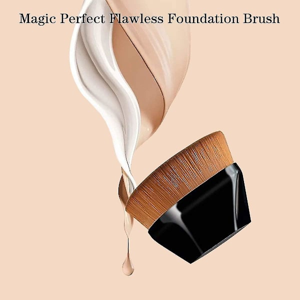 Foundationborste Hög Densitet Kosmetik Makeupborste
