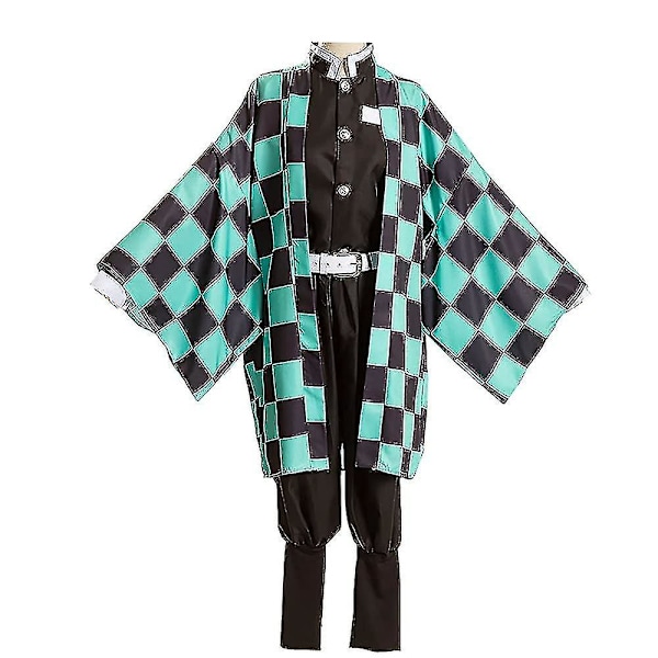 Demon Slayer Tanjirou Kamado -asu - Anime-asusetti M Outfits A