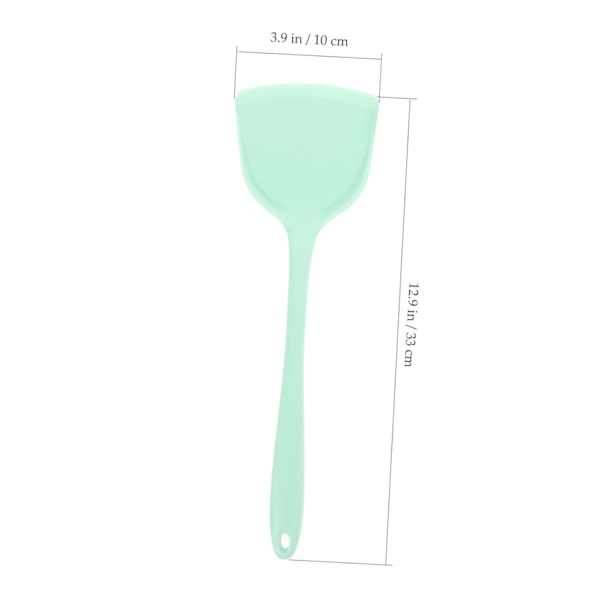 Silikon Sked Spatel Set Non-stick Köksredskap Värmebeständig Bakutrustning Ergonomiskt Handtag Mångsidig