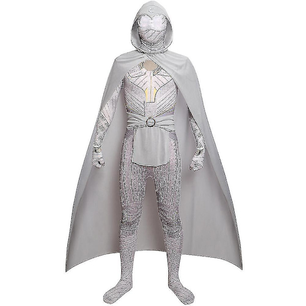Jumpsuit + Kappe + Bælte + Hovedbeklædning Sæt Voksne Superhelt Fancy Up Kostume 160