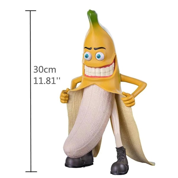 Funny Prank Banan Doll Man Model Home Decor Ornament