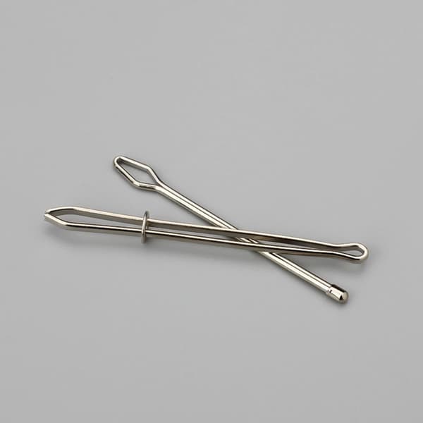 2 st elastiska dragskoklämmor med metallrepsträdare för sömnads-DIY-projekt