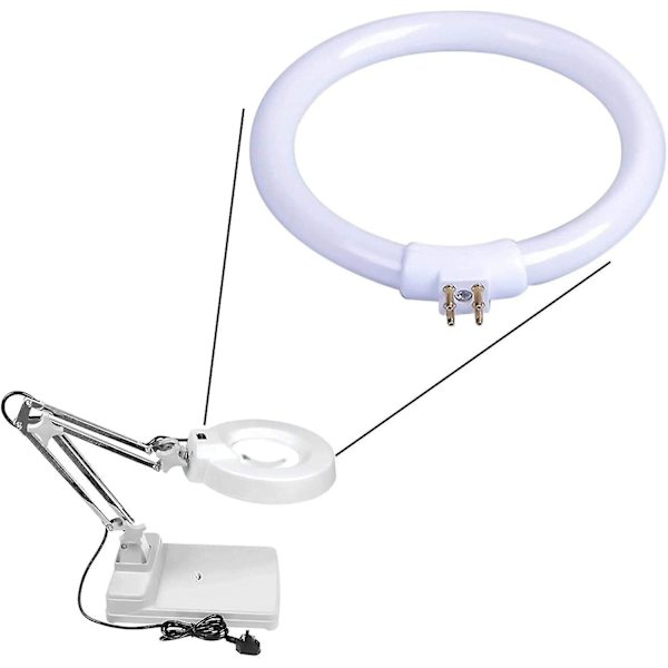 11W T4 Rund Fluorescerande Glödlampa Fluorescerande Glödlampa 11W T4 Rund Lamprör Ljusrör Förstoringslampa -xx