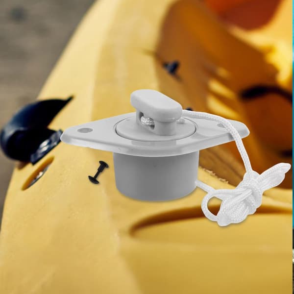 Kajakk PVC Dreneringsventilplugg Erstatning, Vanntette Lenseplugger for Kano og Kajakk