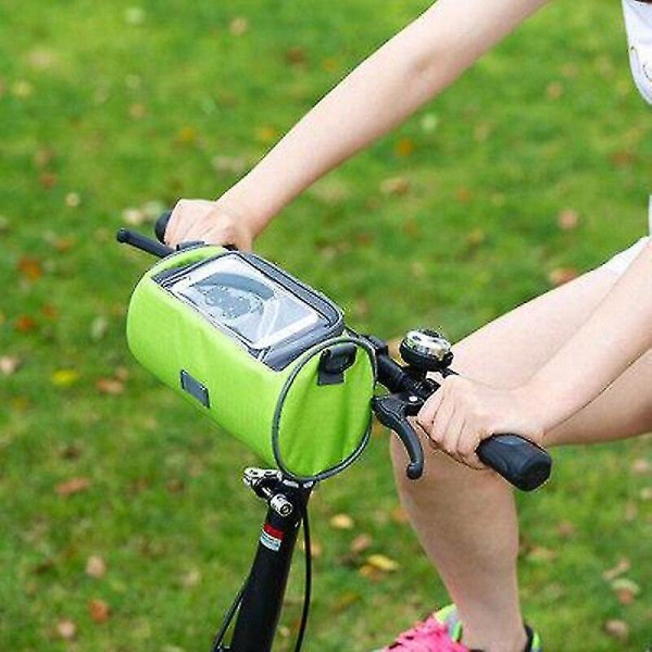 1 kpl vedenpitävä kosketusnäyttö ratsastuslaukku polkupyörän etulaukku