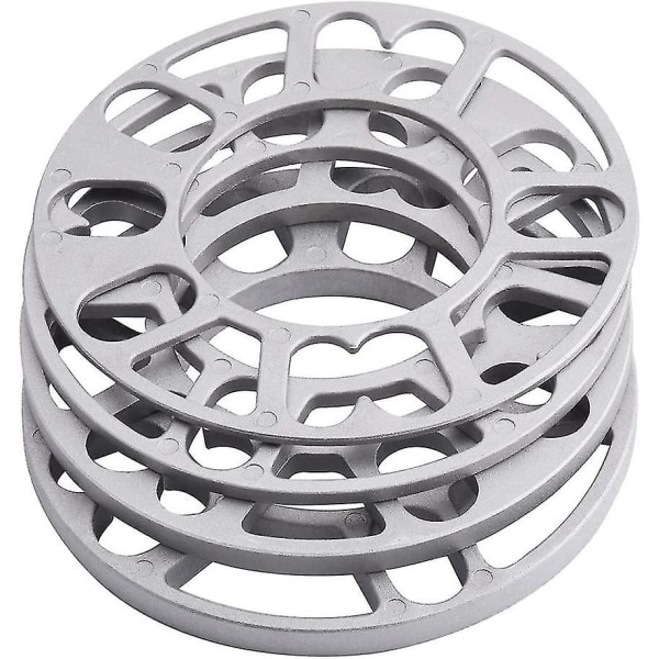 4 st 3 mm Aluminium Hjulspacer Aluminiumlegering Hjulspacer Distansplattor Universal