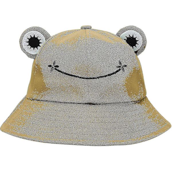 Grodahatt, Solhatt, Bucket Hat för Kvinnor, Groda Bucket Hat, Sommar, Utomhus, Vikbar, Andningsbar, Bucket Hat för Kvinnor, Gratis Frakt