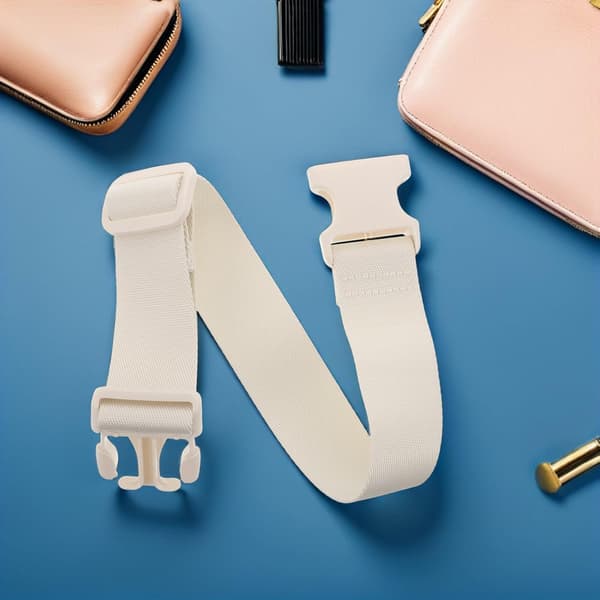 Udskift skulderrem til crossbody-taske, justerbar solid rem