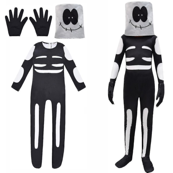 Friday Funkin Costume Jumpsuit Glove Cover Outfit Kids Boy Fancy