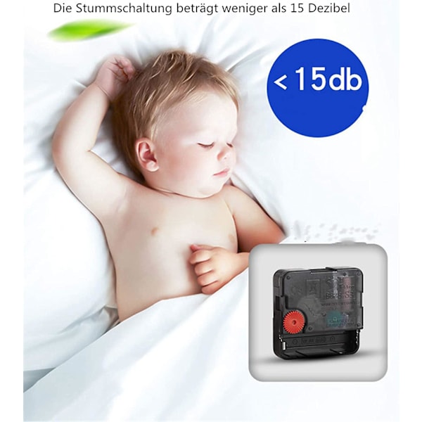 Hiljainen Temperoitu Lasiseinäkello Olohuoneeseen Keittiöön Toimistoon Makuuhuoneeseen 30cm