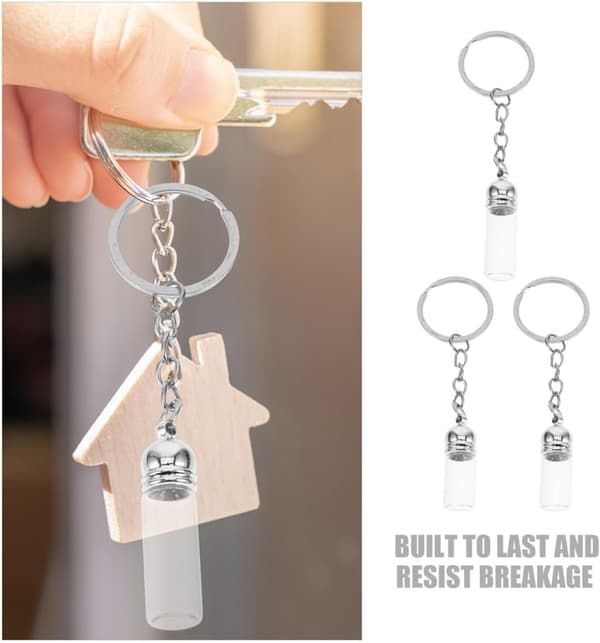 6 st glasflaskor små parfymflaskor glas med unik design minimalistisk look elegant hantverk