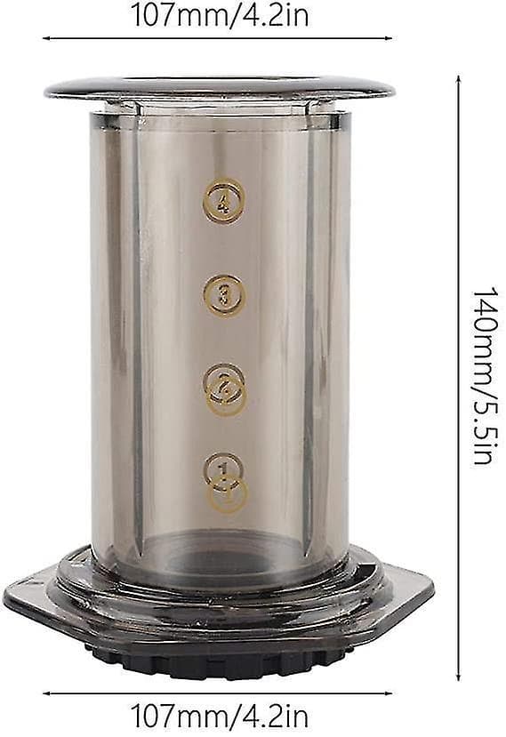Kaffe-set med mini manuell kvarn för espresso