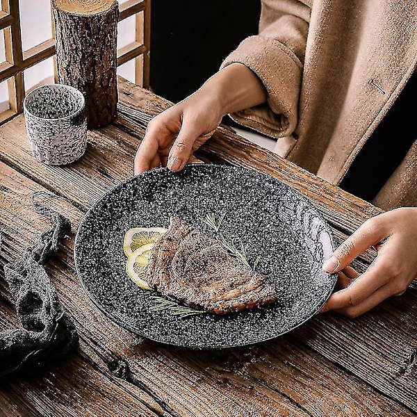 Japansk Ret Creative Keramisk Retro Lys Plade