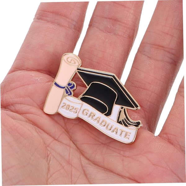 Studenterhue Broche Emalje Pin til Klasse af Holdbart Mindesmærke til Studerende Stilfuldt Revers Tilbehør