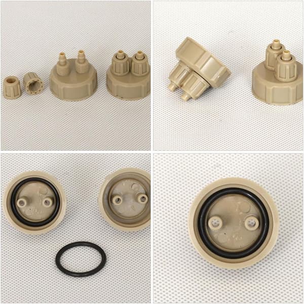 3st Co2 Flasklock Professionella Co2 Lock Abs Bärbar Praktisk Slitstark Generator