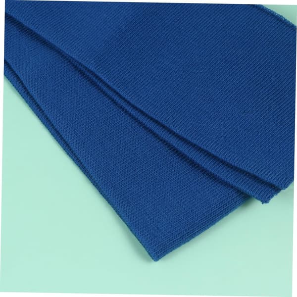 6 stk. elastisk strikket stoffmansjett krage tøy DIY klestilbehør