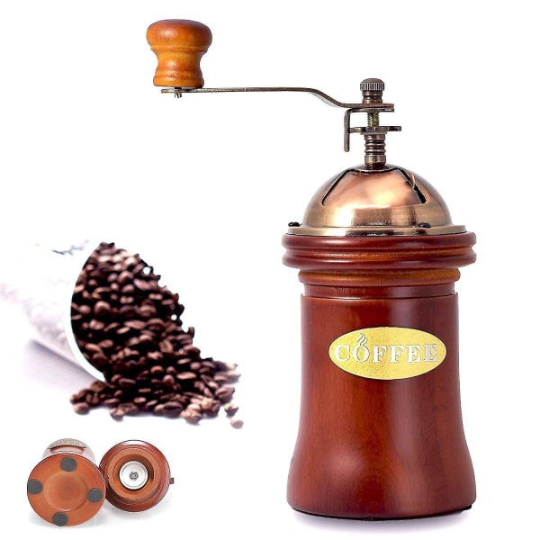Ecocoffee Vintage Stil Trækaffekværn
