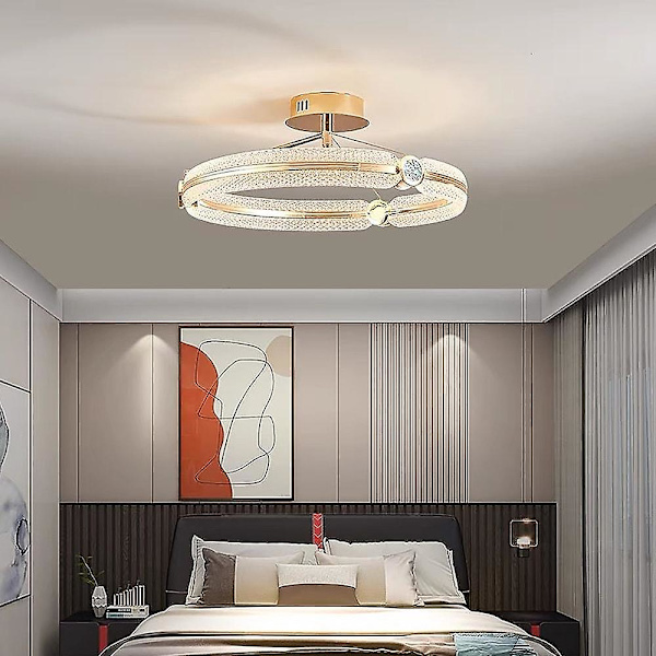 50cm Dæmpbar Loftlampe Led Pendel Nordisk Stil 220-240v