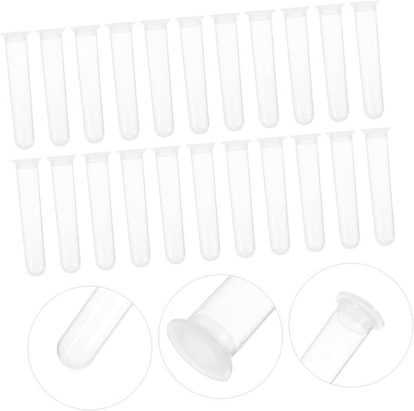 Centrifugrör i plast med rund botten 20 ml 100 st