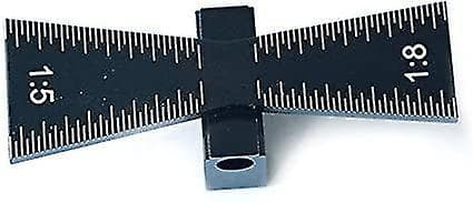 Dovetail-mærker, Mærkningsskala i Aluminium