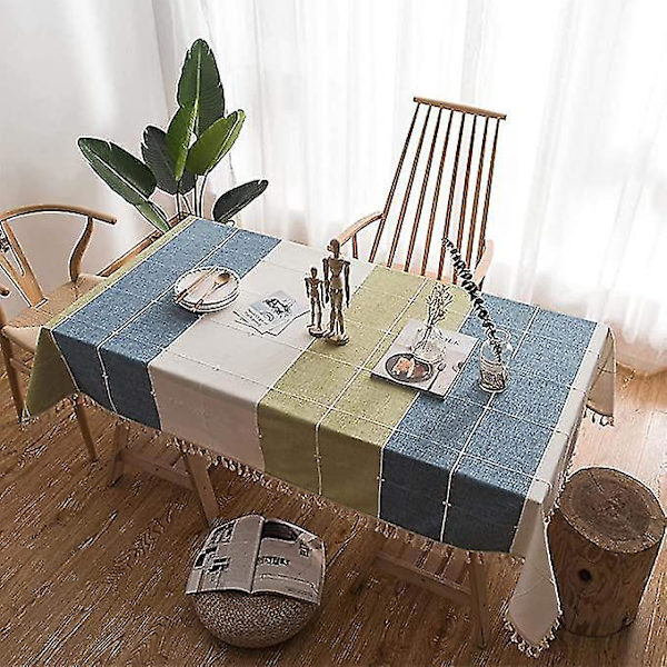 Borddug Linned Bomuld Rektangulær Kvast 140x200cm