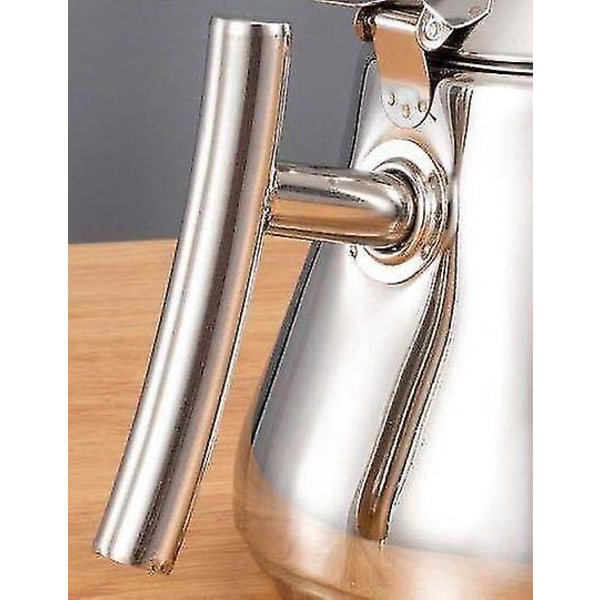 Tyk Rustfrit Stål Tekande Infuser Kaffe Pot Inductionskomfur