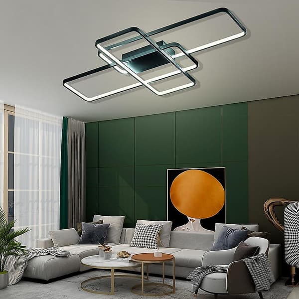 104cm LED 3-lys Lineær Flush Mount Lys Armatur Aluminium 70w