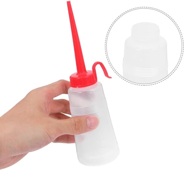 4 st symaskinsoljeapplikatorset 160 ml långpipiga oljedispenserflaskor i plast