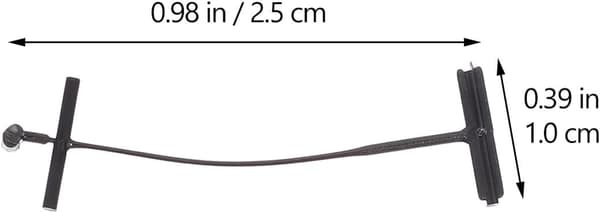 5000 stk. klesmerkelapper 2,5 cm snor for standard prislappistoltilbehør
