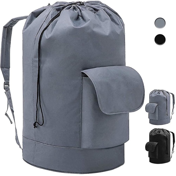 Ryggsäck tvättväska med vadderad justerbar axelrem och ficka för colleg