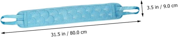 3 st badhandduk exfolierande ryggskrubb badbollar lång duschrem