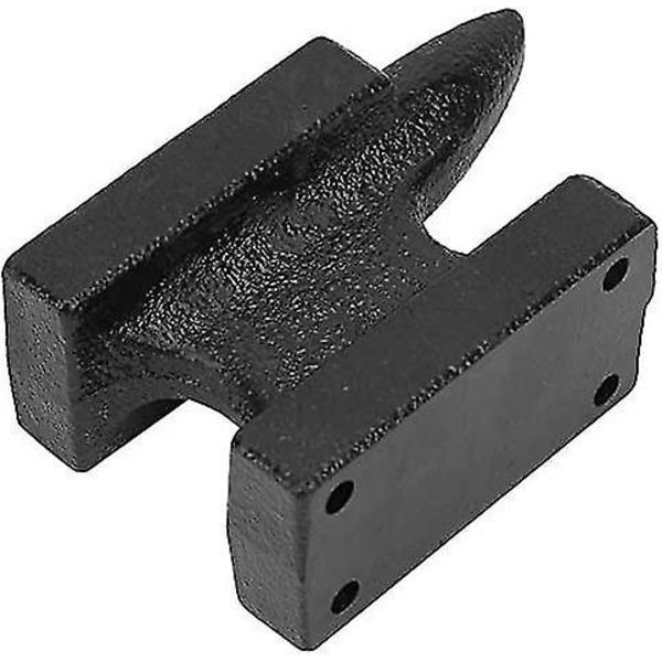Bærbar Ambolt Solid og Slitesterk Mini Støpejerns Ambolt Smed Ambolt Stabil Benk (svart) (1 stk)