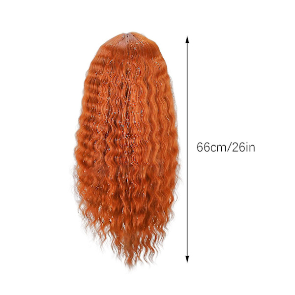 Parukk Deep Wave Lang Krøllete Hår Front Lace Parukk Kvinne Parukk