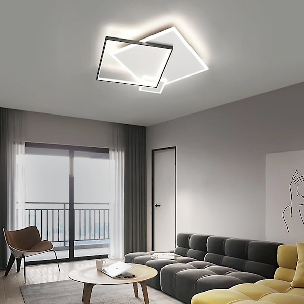 50cm Dæmpbar Geometrisk Loftlampe Aluminium Moderne