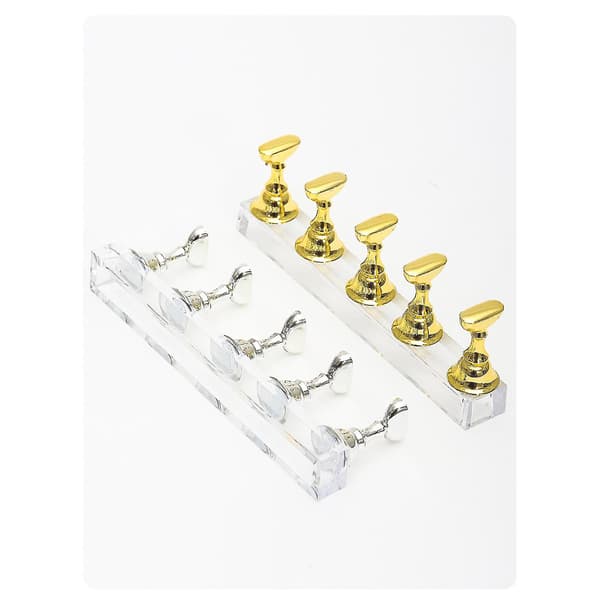 5 st Nageltipsställ, Akrylbas