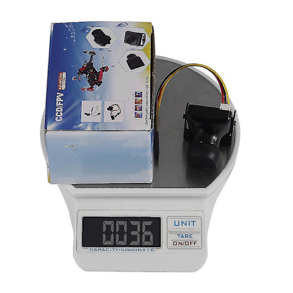 Sort 700TVL CMOS 2.8mm Linse 120° FPV Kamera