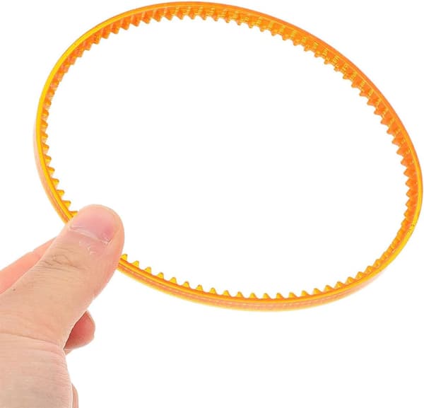 4 stk. erstatningsbelter til sukkerspinnmaskin laget av solid PVC