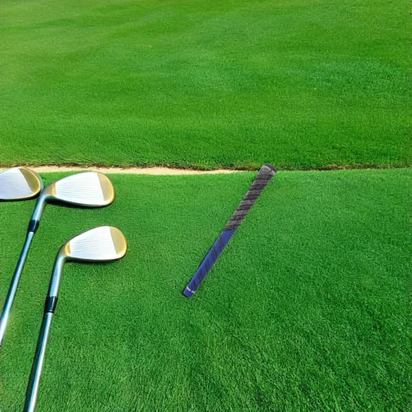 Golfgreb i gummi til driver og putter, blød skridsikker blå og sort udskiftning