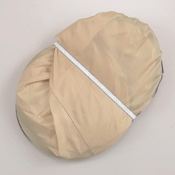 Hårklippeskåbe Voksen Foldbar Hårklippeskåbe Paraply (Khaki)