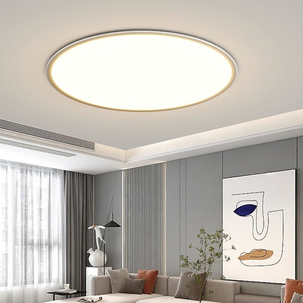 40cm Loftlampe Dæmpbar Flush Mount Aluminium Moderne