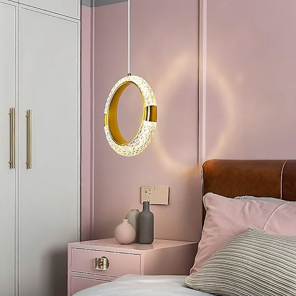 LED-riipusvalaisin 20 cm, lyhtydesign, metalli, moderni