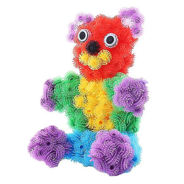 200 stk Børns Perleuddannelseslegetøj Saml DIY Klæbrig Til Drenge Og Piger Random 100Pcs