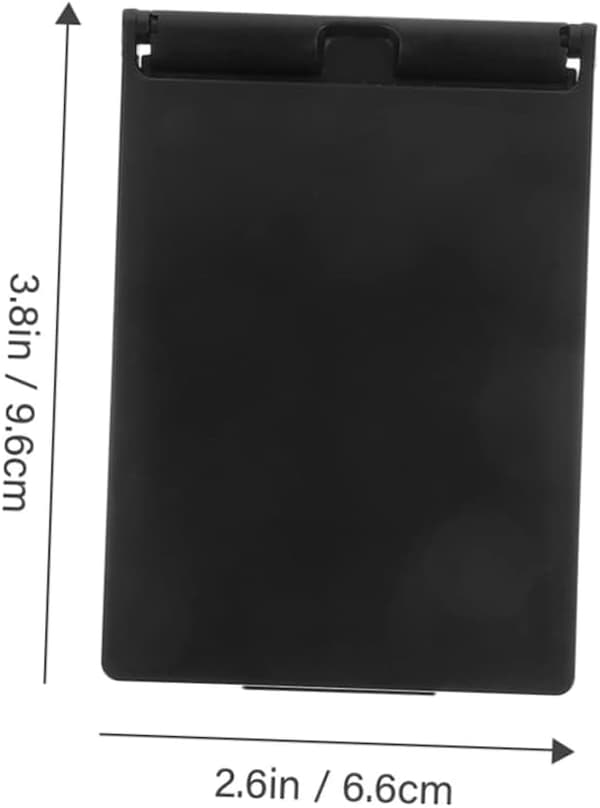 12 st bärbara kompakta sminkspeglar för kvinnor och flickor, rektangulär sminkspegel med lätt design